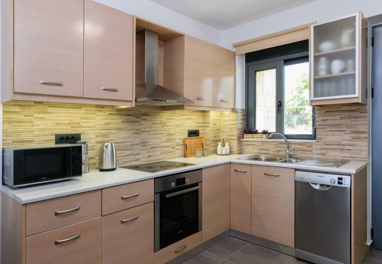 Villa Thalia Stalos Ngoại thất bức ảnh